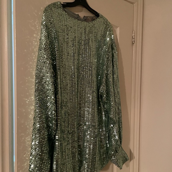 ASOS edition sequin embellished dress - Picture 6 of 13